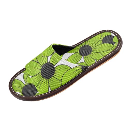 miaozhen Black-eyed Susan Simple Line Art Valentinesnes Spa-Sandale für drinnen und draußen, tragbar, weich, maßgeschneidert, für Zuhause, Strand, rutschfeste Sandalen für Pool, Hotel, Reisen miaozhen Black-eyed Susan Simple Line Art Valentinesnes Spa-Sandale für drinnen und draußen, tragbar, weich, maßgeschneidert, für Zuhause, Strand, rutschfeste Sandalen für Pool, Hotel, Reisen von miaozhen