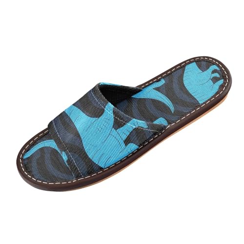 miaozhen Damen-Hausschuhe mit Dinosaurier-Motiv, fluoreszierend, für drinnen und draußen, ultraleicht, gemütlich, personalisierbar, für Gäste, Hotel, Reisen, Flugzeug, Pantuflas para hombre von miaozhen