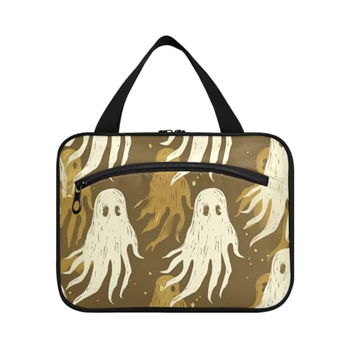 miaozhen Einzigartige goldfarbene Kosmetiktasche für Damen mit Haken, Designer-Kompakt für Papa, Bolso, Para, Maquillaje de Mujer, L, Einzigartiger goldfarbener Stil, Modern von miaozhen