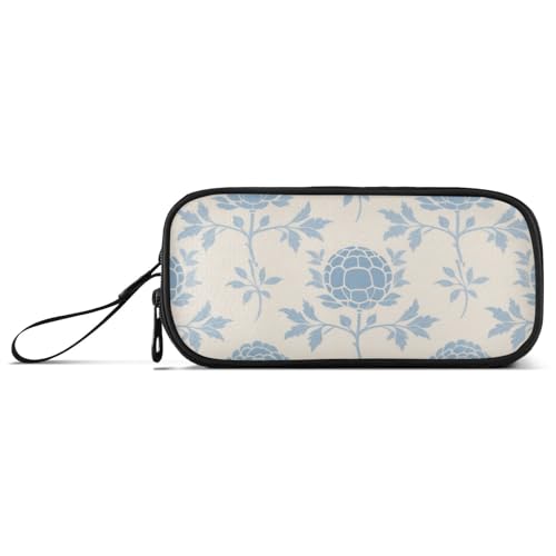 miaozhen Federmäppchen aus Nylon, staubige blaue Blume, schöne hohe Kapazität, Federmäppchen, Organizer, Schule, Schreibwaren für High School, Teenager, Estuche Para von miaozhen