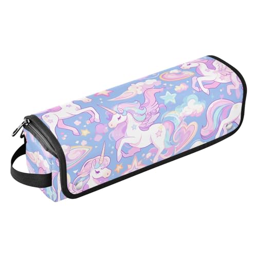 miaozhen Hair Tools Reisetasche mit hitzebeständigem Pad, Tragetasche, flacher Lockenstab, wasserdichter Organizer für heiße Werkzeuge, Lockenstab und Glätteisen, Haarvolumizer, violette von miaozhen