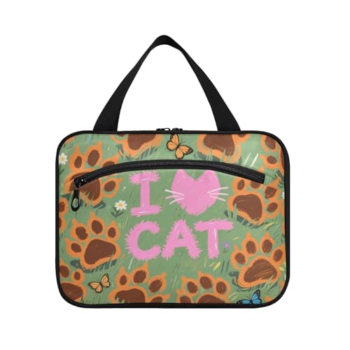 miaozhen I Love Cats Claw Green Kosmetik-Organizer mit Haken, Designer-Kompakt für Damen, Bolso de Maquillaje Para Mujer L, I love cats Kralle, grün, Modern miaozhen I Love Cats Claw Green Kosmetik-Organizer mit Haken, Designer-Kompakt für Damen, Bolso de Maquillaje Para Mujer L, I love cats Kralle, grün, Modern von miaozhen
