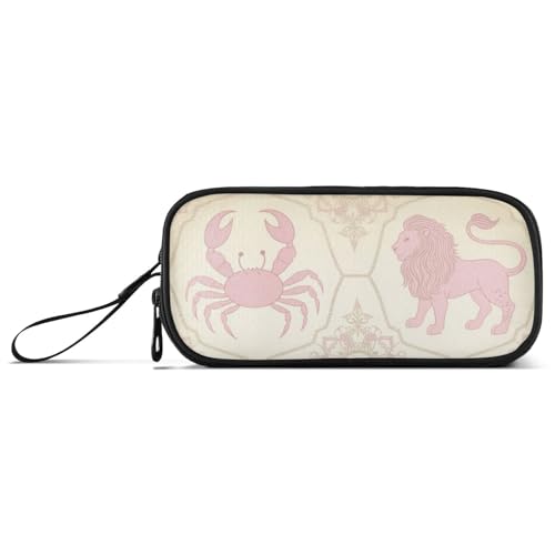 miaozhen Nylon-Federmäppchen, Stifteetui, rotgoldenes Sternbild, hohe Kapazität, Federmäppchen, Organizer, Schreibwaren für Schüler, Schüler von miaozhen