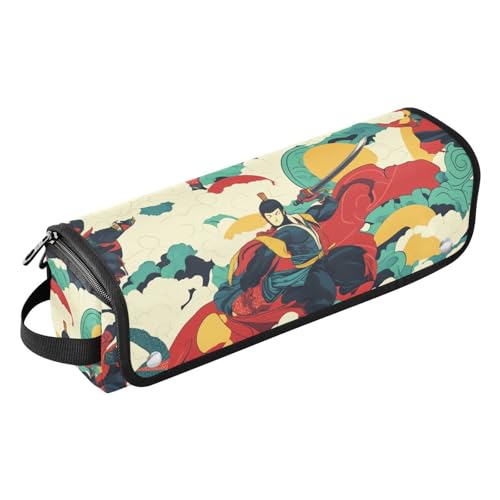 miaozhen Reise-Werkzeugtasche und hitzebeständige Matte, doppellagig, Reise-Tragetasche für heiße Werkzeuge, Lockenstab und Glätteisen, Haarvolumizer, japanischer Stil, tragbarer Organizer, von miaozhen