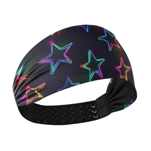miaozhen Rutschfestes Lauf-Stirnband für Damen, dehnbares Schweißband für Damen, für Make-up, Fitnessstudio, Radfahren, Bandas para la cabeza von miaozhen