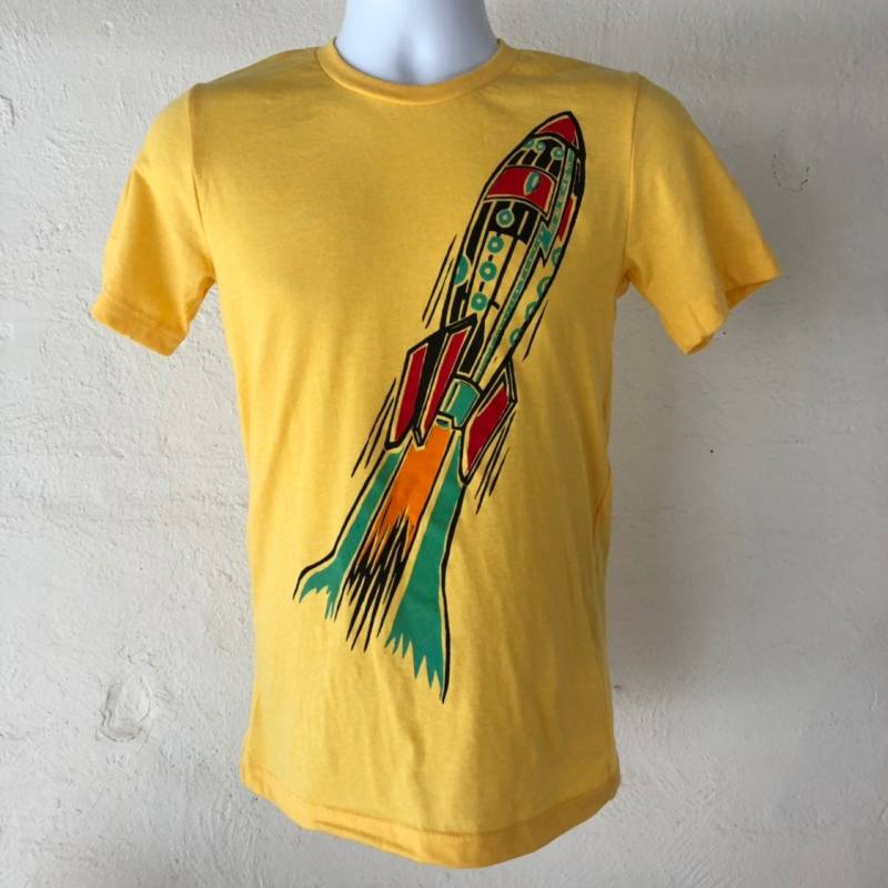 Rocket Unisex T-Shirt Klein, Medium, Groß, X-Large 2X-Large von miasunique