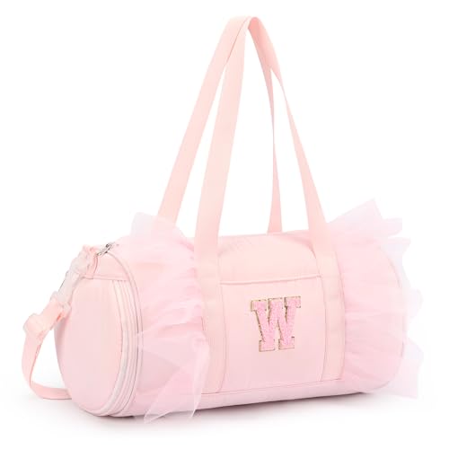 mibasies Tanztasche für Mädchen 4–6: Kinder Seesack – Balletttaschen für Mädchen 4–6 – Personalisierte Buchstaben Mädchen Geschenke, Pink, Small, W mibasies Tanztasche für Mädchen 4–6: Kinder Seesack – Balletttaschen für Mädchen 4–6 – Personalisierte Buchstaben Mädchen Geschenke, Pink, Small, W von mibasies