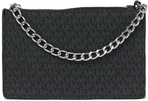 Michael Kors Gürteltasche - Gr.L - Fanny Pack - Schwarz - 20x13x2 cm, MK-Logo Allover - Verstellbarer Riemen - Reißverschluß - Damen 7388 von Michael Kors