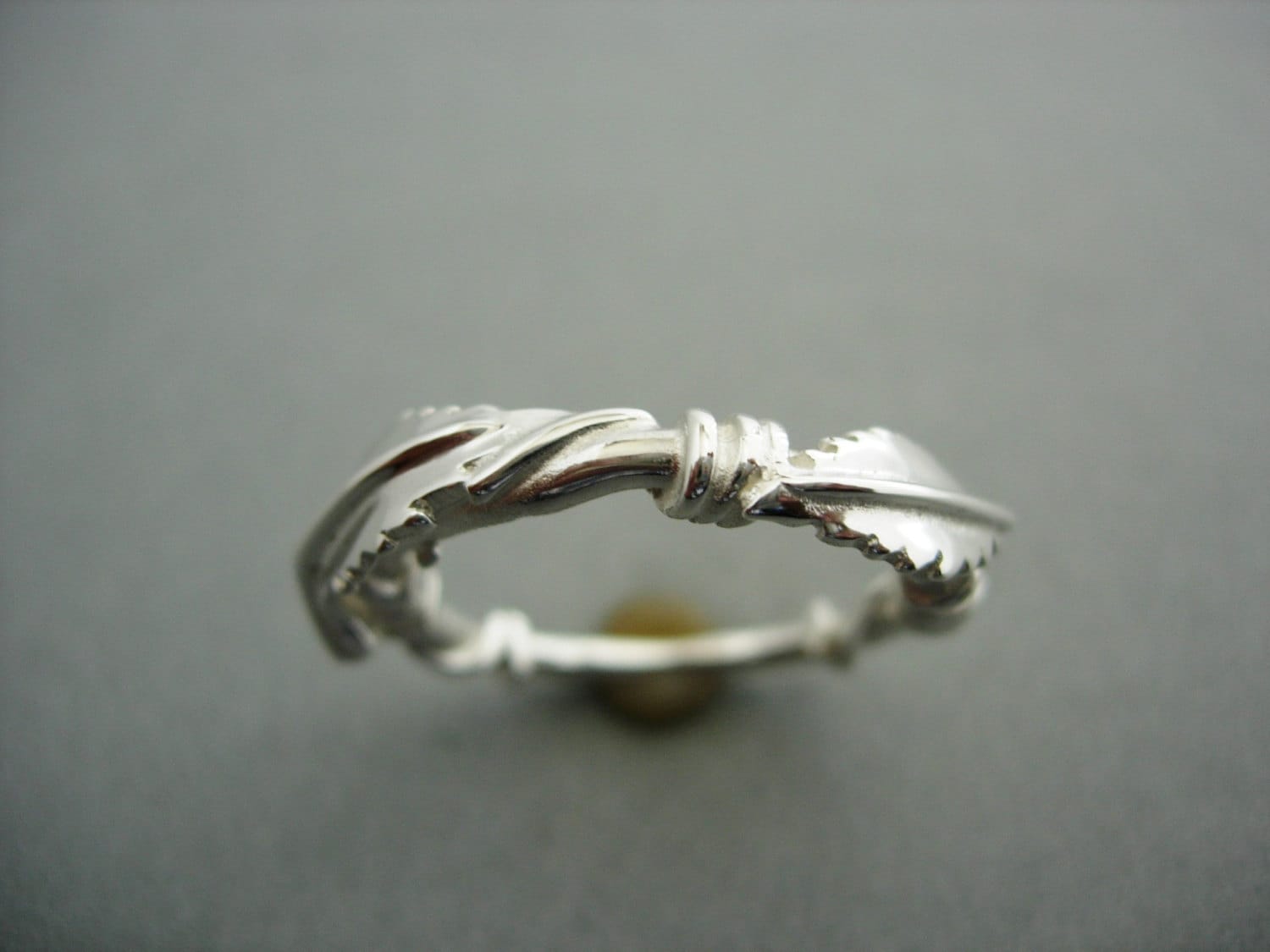 Ewiger Baum Ring, Massiv Silber Unisex Bandring von michaelLionel