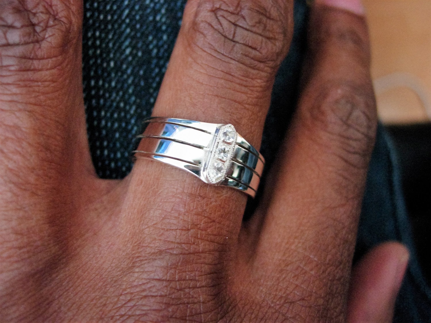 Schlichter Doppelring Für Männer Und Frauen von michaelLionel