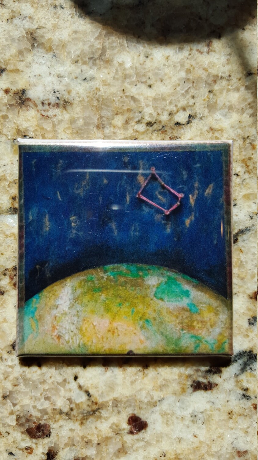 Fine Art Magnet - Planet Und Sterne Fine Art Magnet - Planet Und Sterne von michelleheydenart