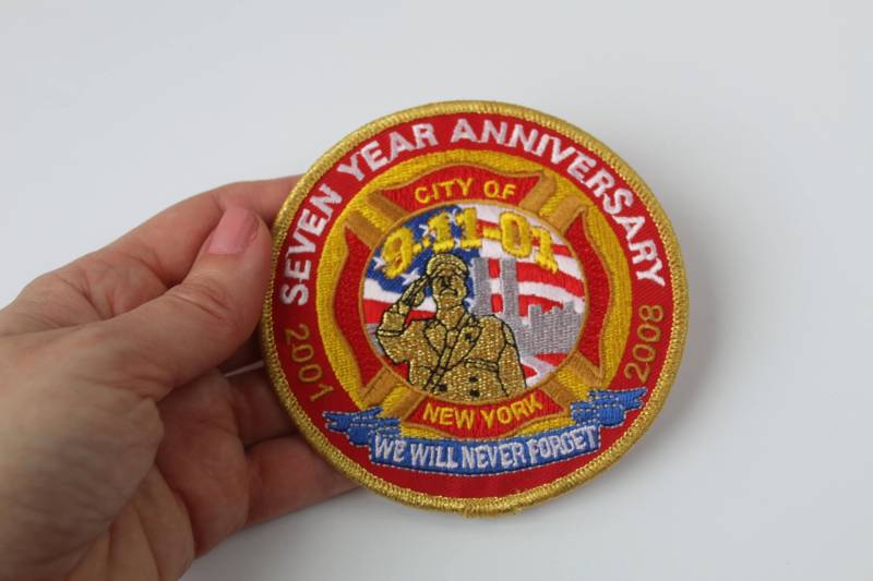 Vintage Stadt New York 11.september Wir Werden Nie Vergessen Aufnäher - 9/11 Nyc Patch Großer Gestickter Twin Towers Ldny Vintage Stadt New York 11.september Wir Werden Nie Vergessen Aufnäher - 9/11 Nyc Patch Großer Gestickter Twin Towers Ldny von michellewvintage