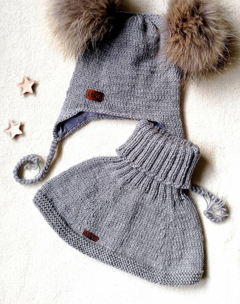 Frühlingsleichter Kinderhalswärmer Handgefertigt Aus Merinowolle von mieliknitwear