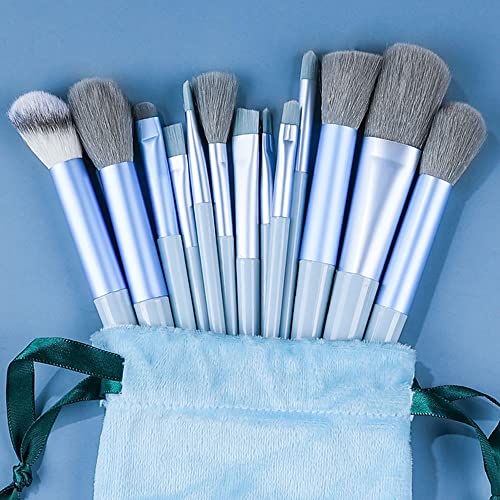 n/a 13 STÜCKE Weiche Make-up Pinsel Set Kosmetik Kit Foundation Blush Powder Lidschatten Blending Make Up Pinsel Frauen Beauty Tools (Color : B) von mifdojz