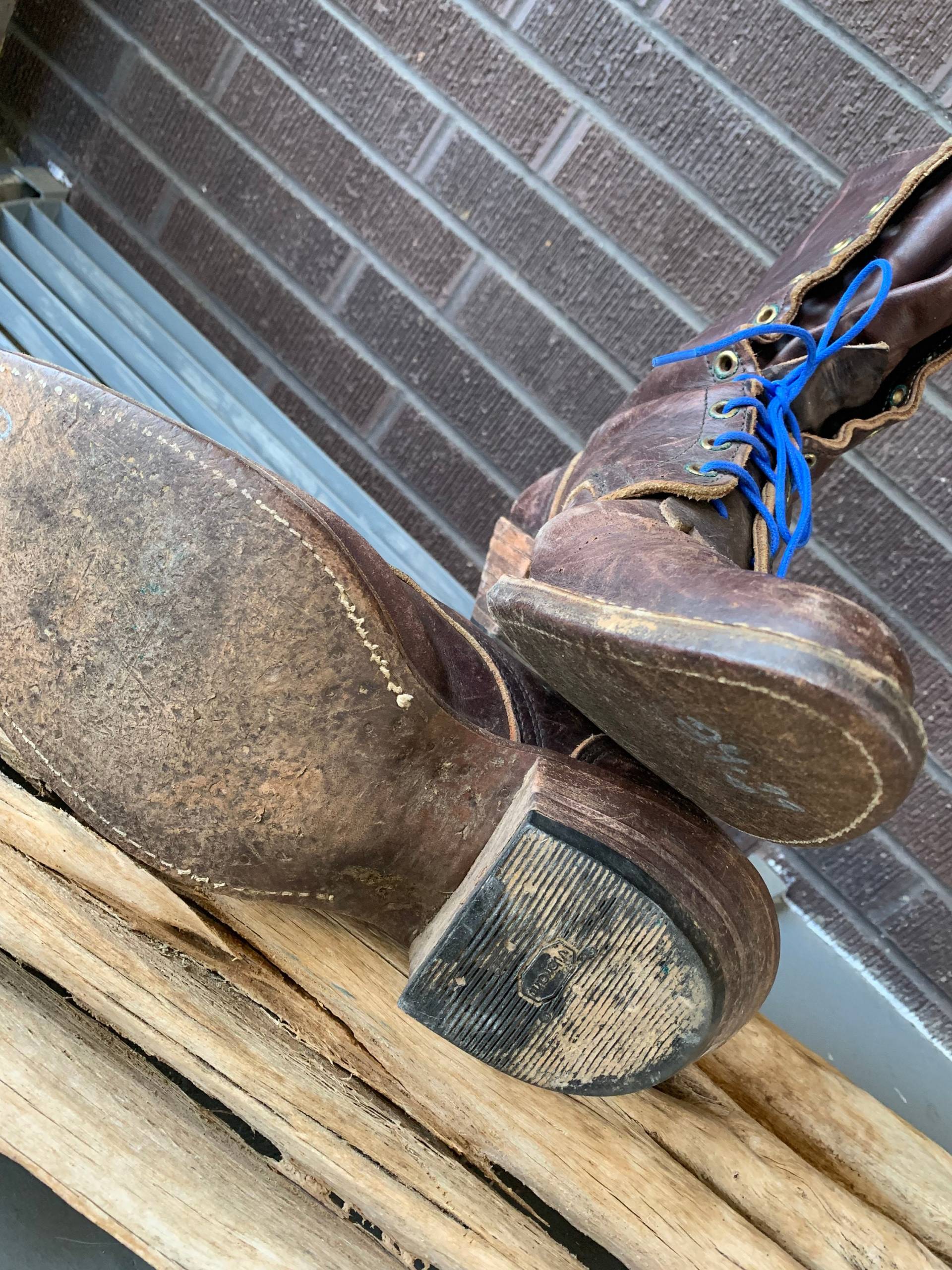 Mod Packer Schnürschuhe Arbeitsschuhe Sportstuhl Usa 1970Er Jahre Biker Rugged Ranch Jagd Cowboy Westernreitstiefel Mod Packer Schnürschuhe Arbeitsschuhe Sportstuhl Usa 1970Er Jahre Biker Rugged Ranch Jagd Cowboy Westernreitstiefel von mightyMODERN