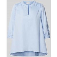 Milano Italy Bluse mit 3/4-Arm in Hellblau, Größe 38 von milano italy