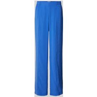 Milano Italy Wide Leg Stoffhose mit elastischem Bund in Blau, Größe 38 von milano italy