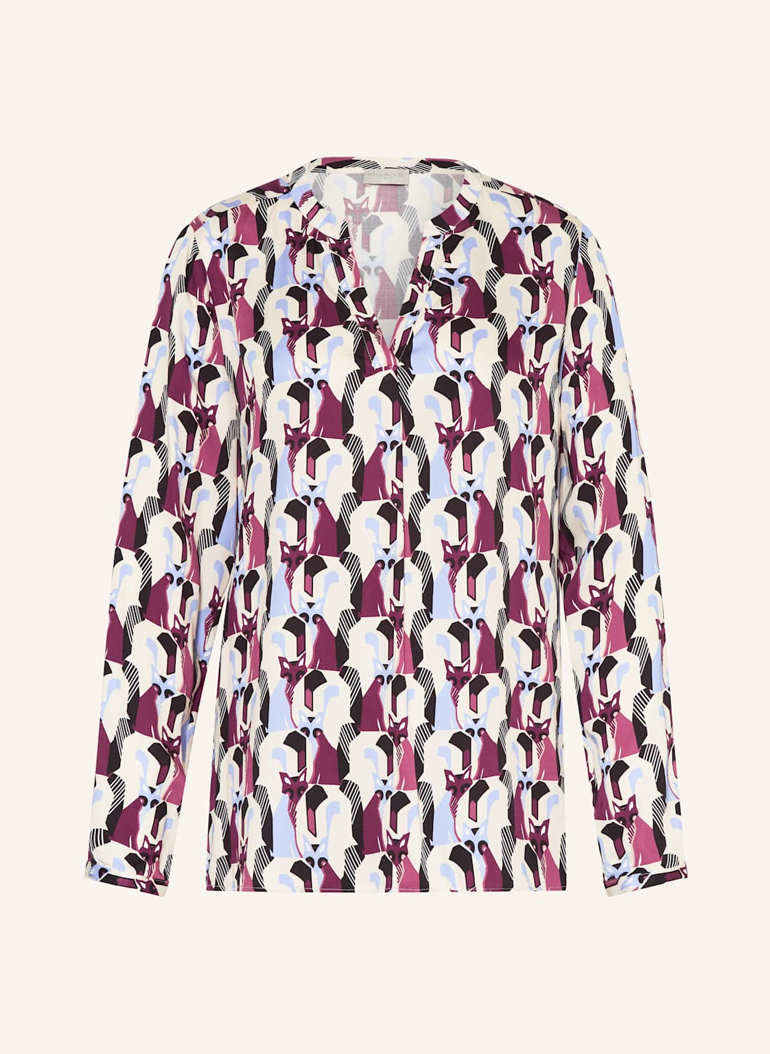 Milano Italy Blusenshirt rot von milano italy