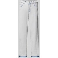 Milano Italy Flared Jeans in verkürzter Passform in Jeansblau, Größe 38 von milano italy