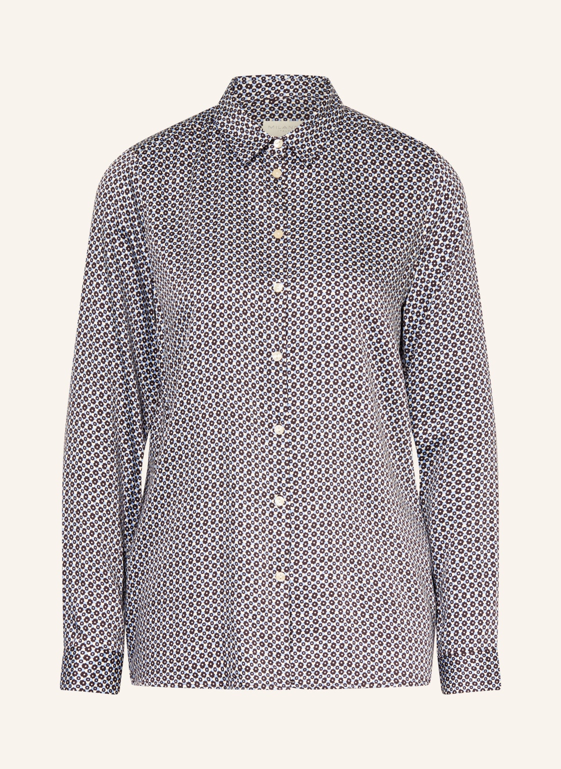 Milano Italy Hemdbluse braun von milano italy