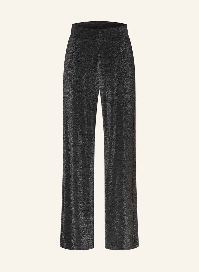 Milano Italy Hose Mit Glitzergarn schwarz von milano italy