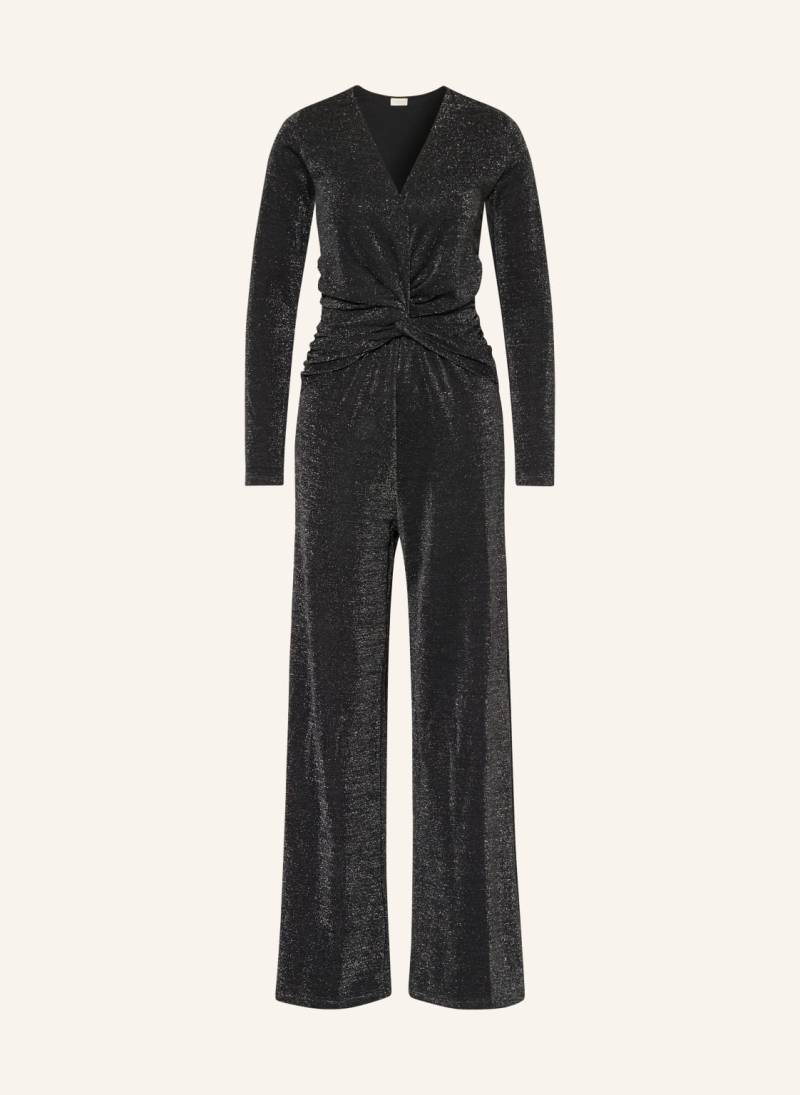 Milano Italy Jumpsuit Mit Glitzergarn schwarz von milano italy
