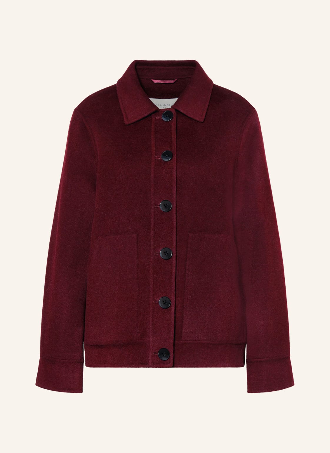 Milano Italy Kastenjacke rot von milano italy