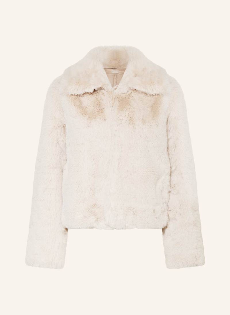 Milano Italy Kunstpelz-Jacke beige von milano italy