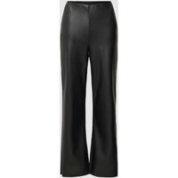 Milano Italy Leggings in Leder-Optik Modell 'Fakeleder' in Black, Größe 42 von milano italy