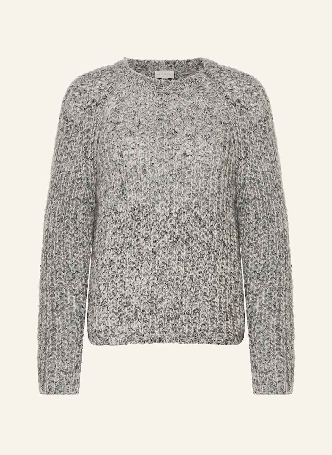 Milano Italy Pullover Mit Mohair grau von milano italy