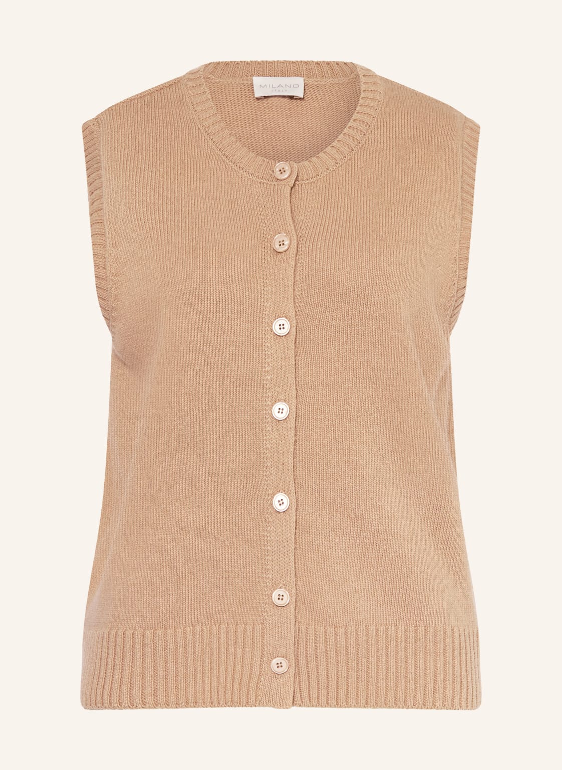 Milano Italy Strickweste braun von milano italy
