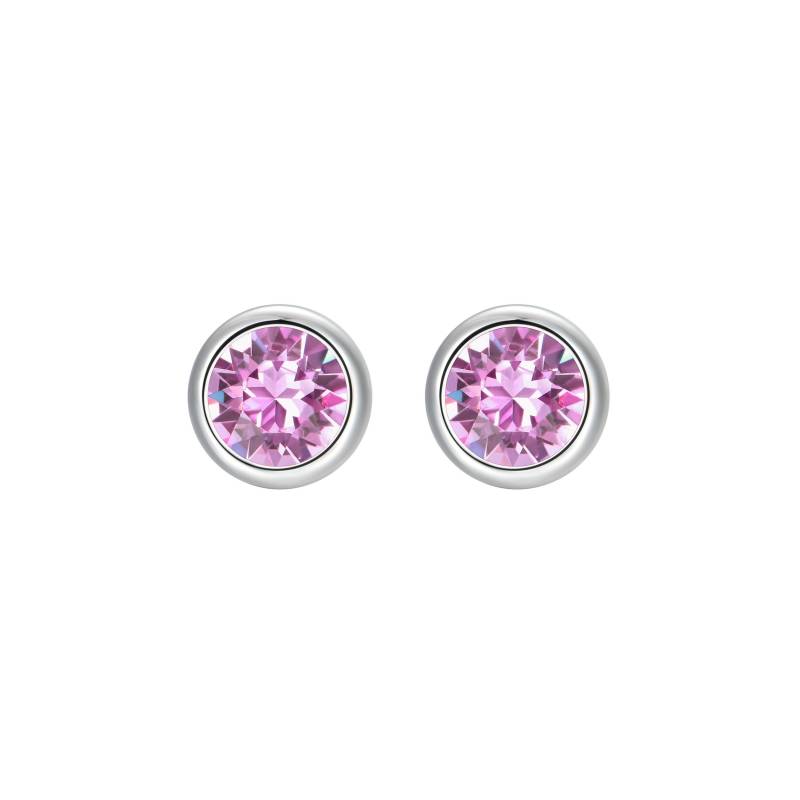 Ohrstecker Ohrringe Juni Birthstone Swarovski Light Amethyst von milenajewellery