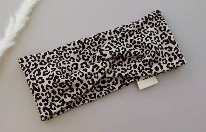 Twist Haarband/stirnband Knoten Leo Baby Kinder Headband Für Mama Und Kind Partnerlook Baumwolljersey Doppellagig von miliXmeStudio
