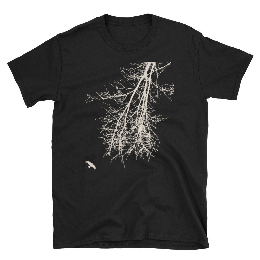 Baum, Kopf Und Vogel - Licht-Kurzarm Unisex T-Shirt Für Naturliebhaber Baum, Kopf Und Vogel - Licht-Kurzarm Unisex T-Shirt Für Naturliebhaber von milknteeshop