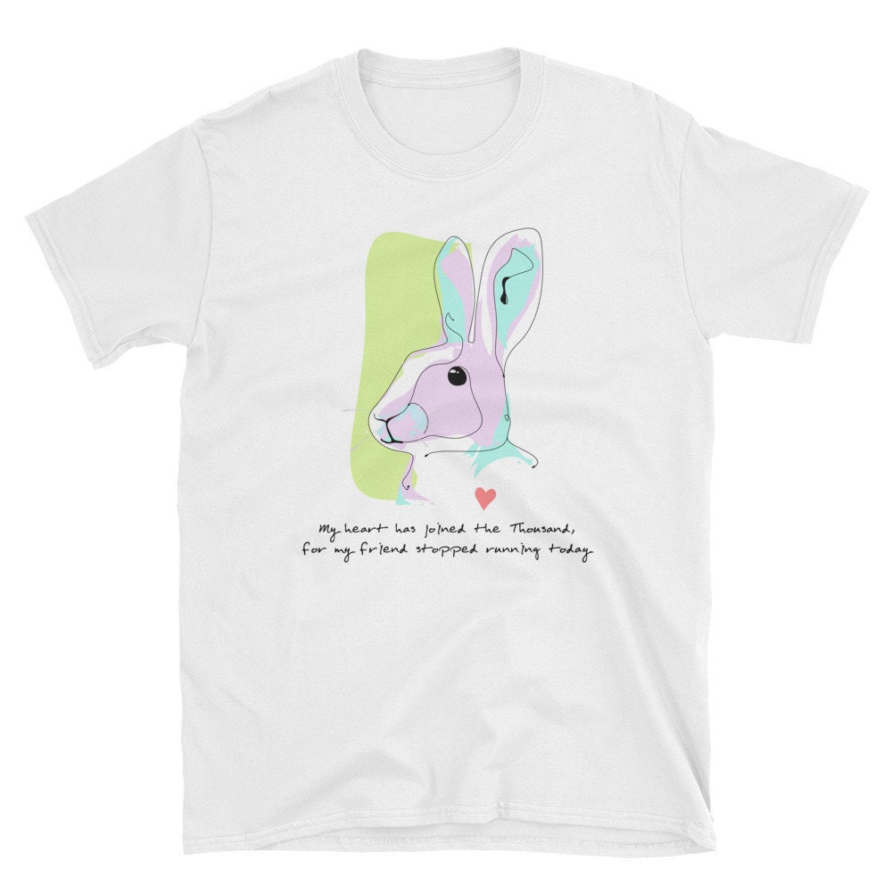 Hase Watership Down Buch Kurzarm Unisex T-Shirt Hase Watership Down Buch Kurzarm Unisex T-Shirt von milknteeshop