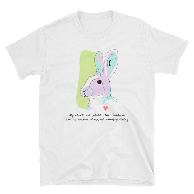 Hase Watership Down Buch Kurzarm Unisex T-Shirt Hase Watership Down Buch Kurzarm Unisex T-Shirt von milknteeshop
