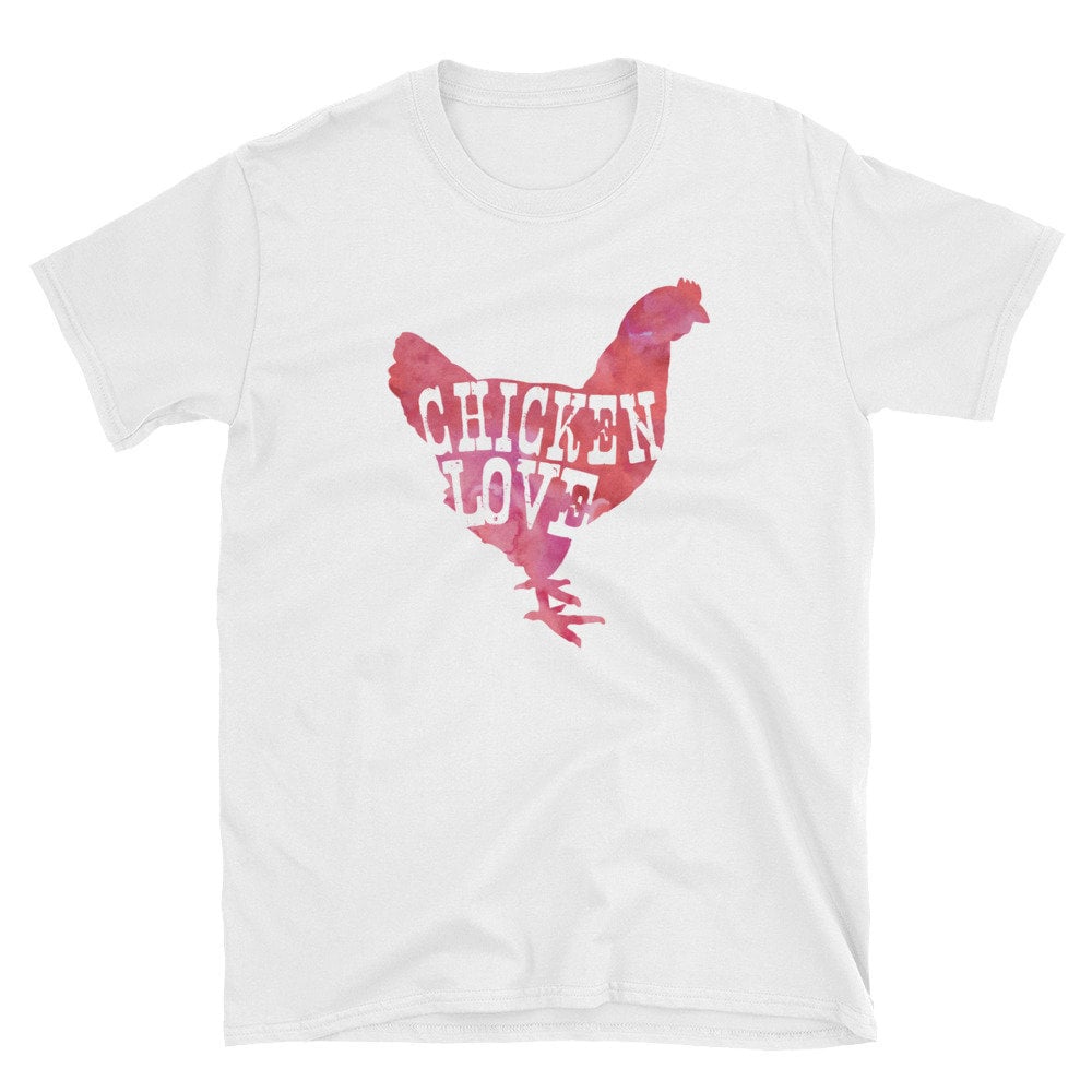Huhn Liebe Kurz-Arm Unisex-T-Shirt Für Vogelliebhaber Huhn Liebe Kurz-Arm Unisex-T-Shirt Für Vogelliebhaber von milknteeshop