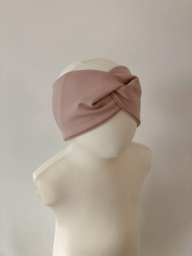 stirnband Uni | Bandeau Jersey Knotenhaarband Turban Haarband Kinder Für Und Erwachsene von mimasherzwerk