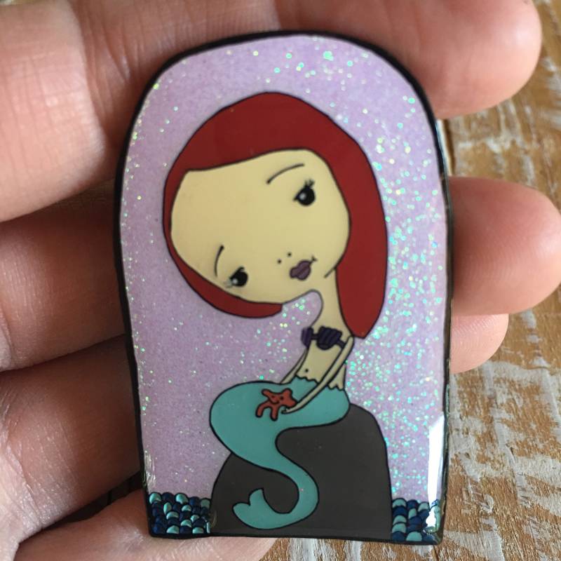 Mermaid - Emaille Pin Mermaid - Emaille Pin von mindylacefield