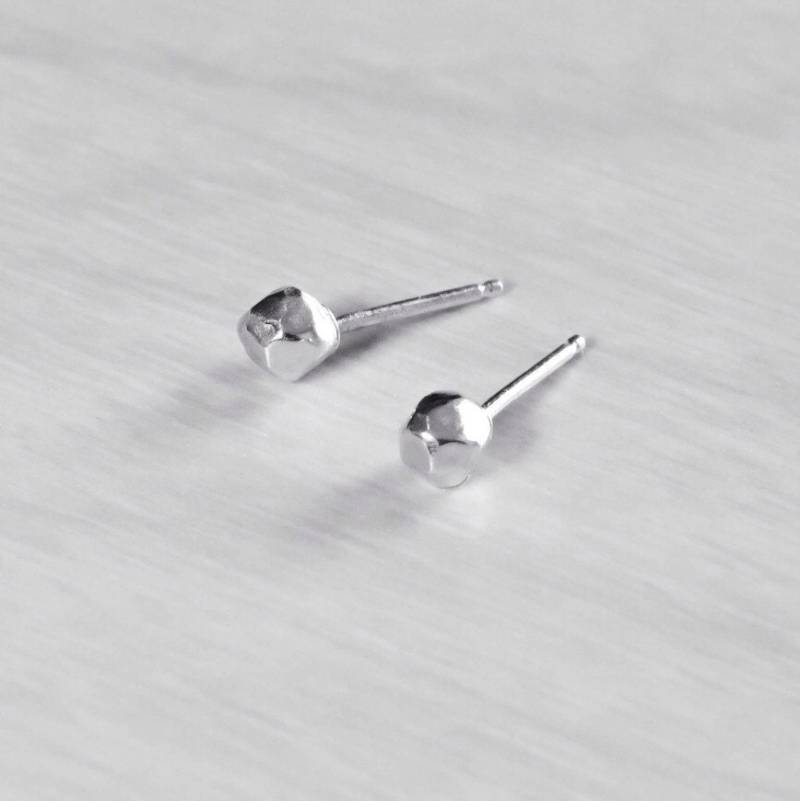 Kleine Kugel Ohrstecker Sterling Silber Minimal Ohrringe, Ohrstecker, Kleine von miniLALI
