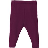 Baby-Leggings, beere von Waschbär