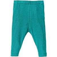 Baby-Leggings, smaragd von Waschbär