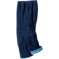 Fleece-Hose aus reiner Bio-Baumwolle, nachtblau von Waschbär