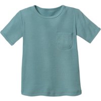 Kurzarmshirt, wasserblau von Waschbär