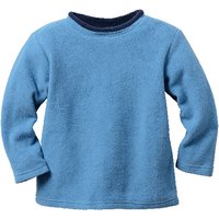 Pullover aus Bio-Fleece, jeansblau von Waschbär