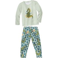 Pyjama aus Bio-Baumwolle, mint von Waschbär