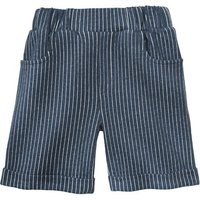 Shorts, jeansblau-gestreift von Waschbär