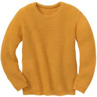Strick-Pullover, gelb von Waschbär