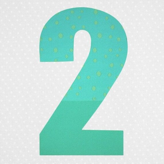 Bügelbild 2-Mint-Türkis von miniberliner