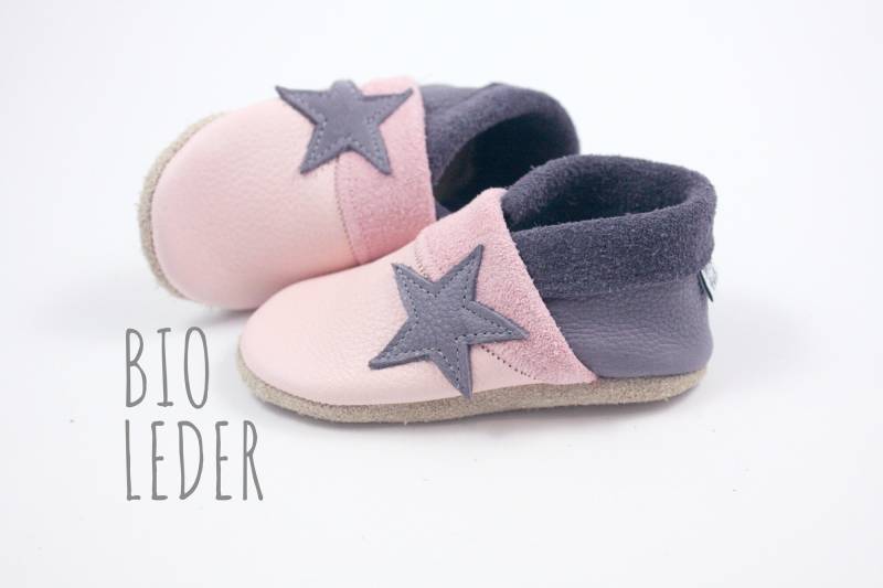 Bio Leder Krabbelschuhe Minifußbio852 in Gr.18. Einzelpaar Hausschuhe Für Kleinkinder, Babyschuhe Aus Weichem, Pflanzlich Gegerbtem Bio Leder Krabbelschuhe Minifußbio852 in Gr.18. Einzelpaar Hausschuhe Für Kleinkinder, Babyschuhe Aus Weichem, Pflanzlich Gegerbtem von minifussdesign